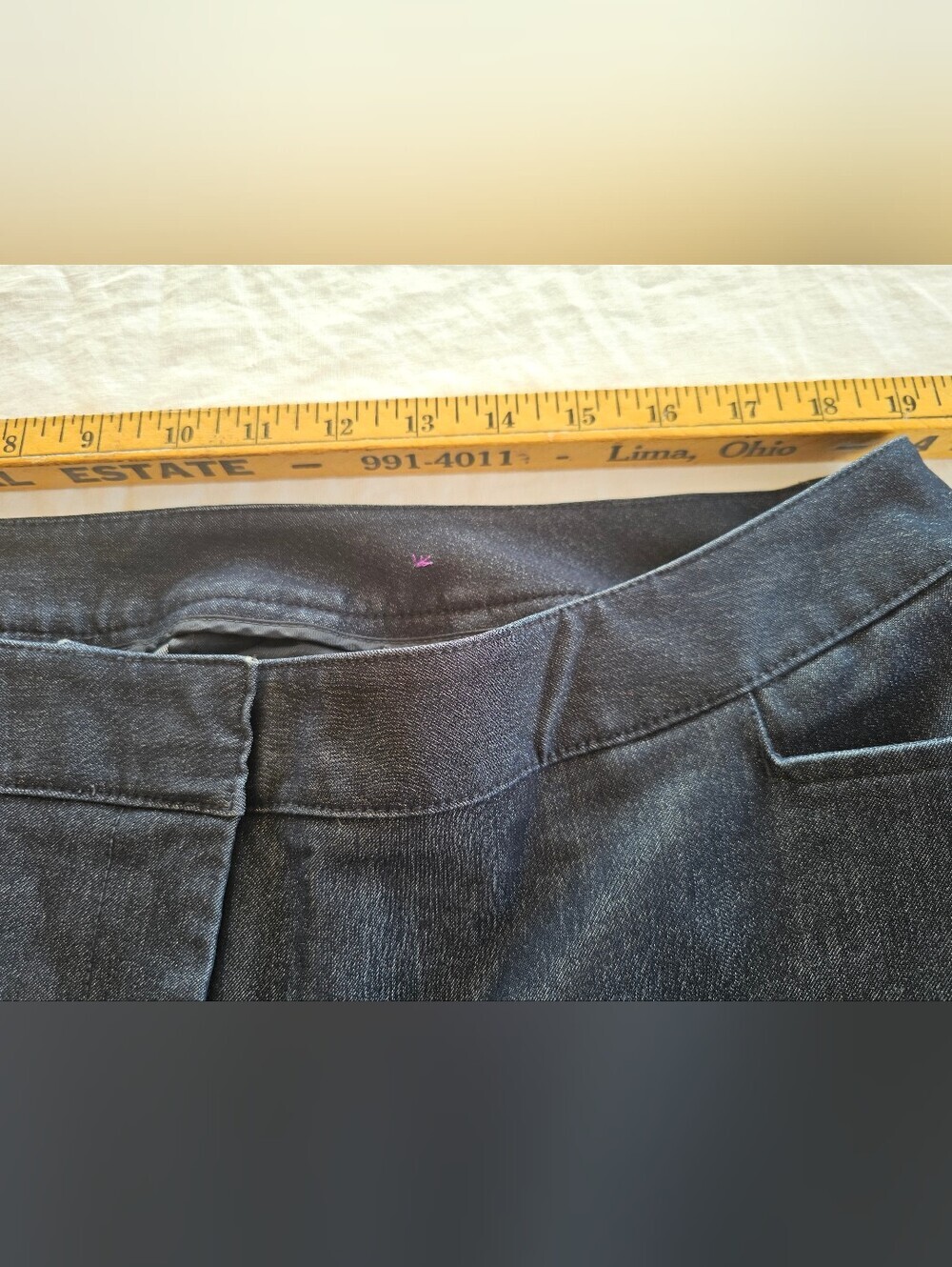 Lane Bryant Dark Navy Stretch Pants Size 18 - Picture 5 of 6